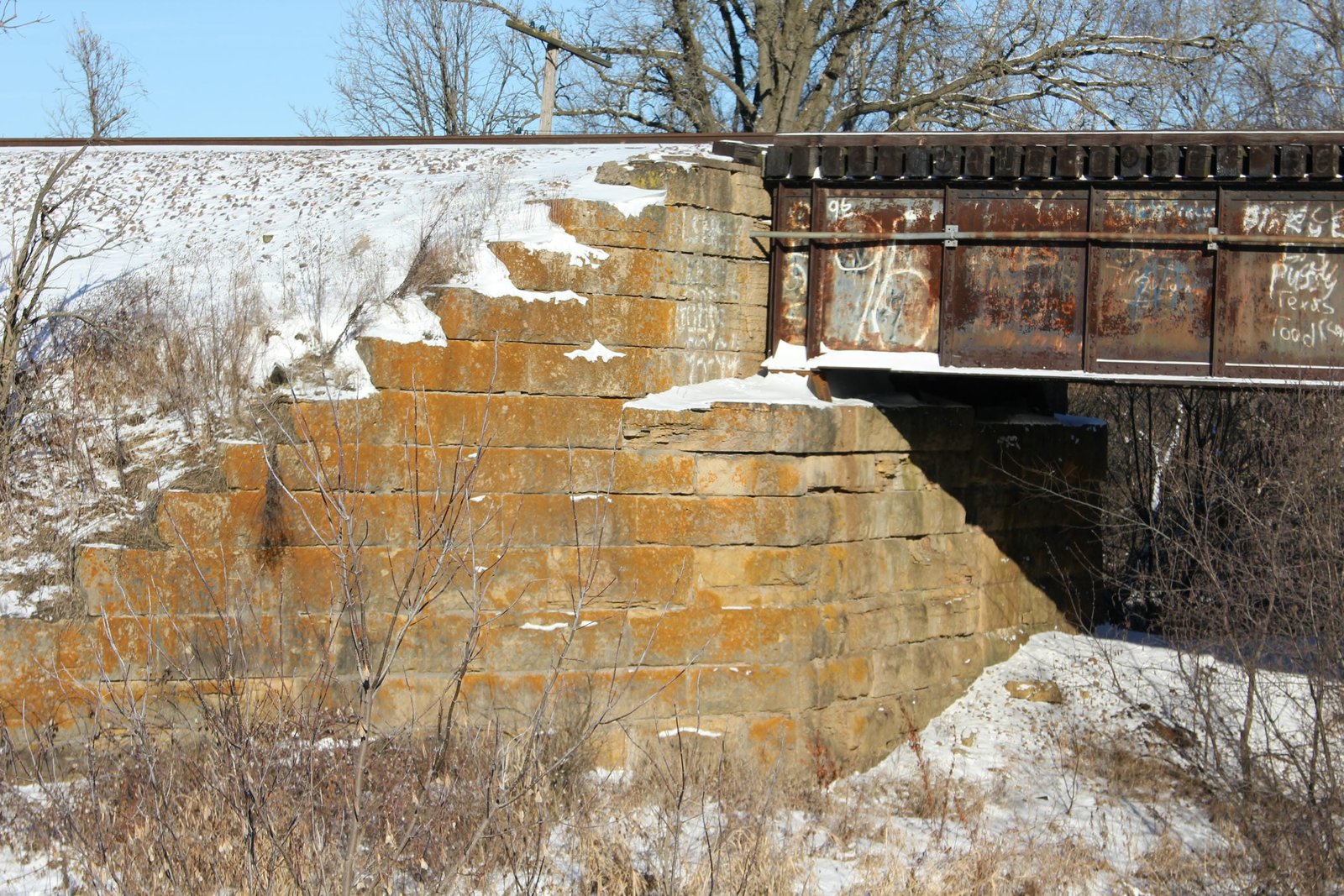 West abutment